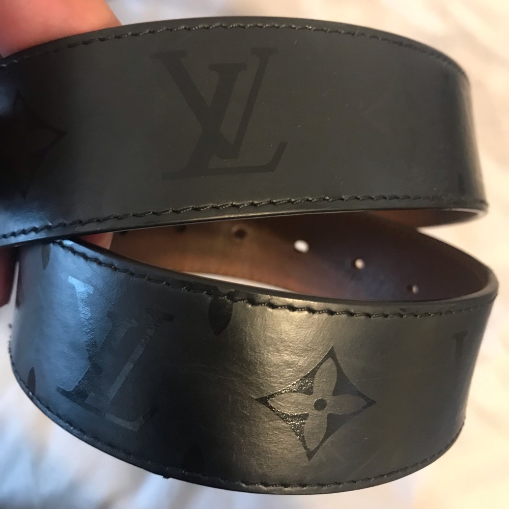 Men Louis Vuitton belt LV - Picture 3 of 8